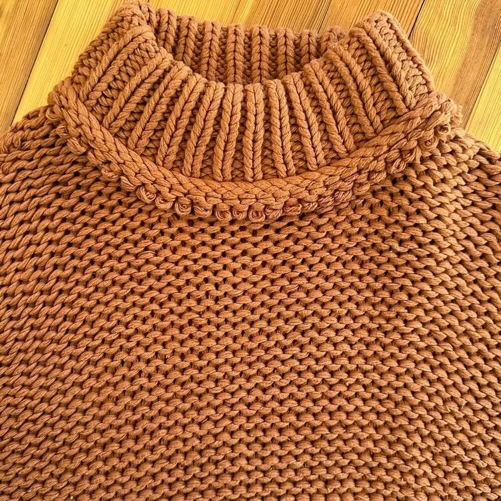 Free People My Only Sunshine Sweater in Tuscan Earth Size S